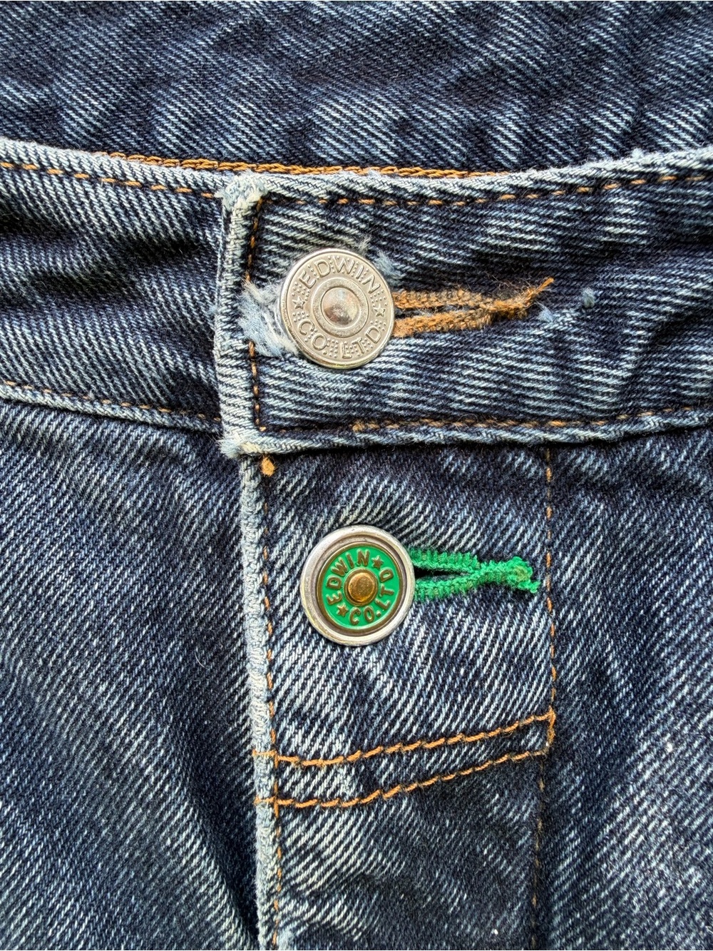 VTG 90s EDWIN "Italian Baggy" Jeans - Picture 4 of 15